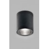 SCHOVA 10W IP65 Stropní venkovní bodové svítidlo, těleso hliník, povrch černá antracit, krycí sklo čiré, LED 10W, 1100lm, nast. teplota CCT teplá 3000K-denní 5700K, 230V, IP65, Ra80, rozměry d=90mm, h=107mm. náhled 1