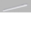 VLADIC 22-40W Průmyslové, prachotěsné svítidlo, těleso plast, povrch šedá, difuzor plast opál, LED přepínač 22-40W, 5600lm, neutrální 4000K, vyzař. úhel 160°, Ra80, 230V, IP65, rozměry 77x75mm, l=1200mm. náhled 1