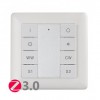 OZB-W-4CH Nástěnný ovladač ZigBee 3.0, pro smart osvětlení  fce zap/vyp, stmívání, nastavení teploty světla CCT, pro 4 skupiny, rozměry 80x80x10mm, napájení baterie, dosah až 30m náhled 1