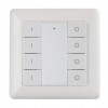 OZB-W-4CH-DIM Nástěnný ovladač ZigBee 3.0, pro smart osvětlení  fce zap/vyp, stmívání, pro 4 kanály, rozměry 80x80x10mm, napájení baterie 3V CR2450, dosah až 30m náhled 1