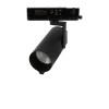 AITrackSpot 35W, CCT 2700K-6500K, RGB Bodové svítidlo, hliník, černá, LED 35W, AI nast CCT teplá 2700K-denní 6500K, Ra98, RGB, vyzař úhel 24°/36°/50°, 230V, IP20, rozměry d=80mm, l=181mm, do 3F lišty Nordic Aluminium náhled 1
