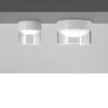 BONT LED 15W Stropní, přisazené svítidlo, těleso hliník, povrch bílá, difuzor sklo opál, vnější krycí sklo čiré, LED 15W, 1622lm, teplá 3000K, Ra80, 230V, IP40, tř.1, rozměry d=154mm, h=107mm náhled 8