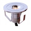 BARBATA LED 1W IP44 Vestavné stropní svítidlo, materiál hliník, povrch stříbrná, LED 1W, teplá 3000K, 40lm, 3,1-3,9V, 350mA, do koupelny IP44, tř.3, rozměry d=30mm, h=25mm náhled 8