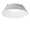 AZUA Vestavné stropní svítidlo, nastav směr svícení, těleso hliník, povrch bílá, LED 14W, teplá 3000K, 980lm, Ra80, Ra80, 230V, IP20, rozměry d=120mm. náhled 1