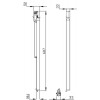 KONOSO Lineární svítidlo do 3F lišty, materiál hliník, povrch stříbrná, LED 19W, neutrální 4000K, 1655lm, 230V, Ra80, IP20, tř.1, rozměry 687x33x52mm. náhled 4