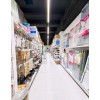KONOSO 28W 3F Svítidlo lineární do 3F lišty, těleso hliník, povrch stříbrná, difuzor plast opál, LED 28W, 2435lm,  teplá 3000K, 230V, IP20, rozměry 1087x32x62mm. náhled 3