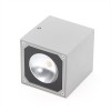 FAGONIE LED 2x7W IP54 Nástěnné venkovní svítidlo, materiál hliník, povrch tmavě šedá, sklo čiré, LED 2x7W, teplá 3000K, 1260lm, Ra80, 230V, IP54, tř.1, rozměry 108x108x115mm, svítí nahoru/dolů náhled 5