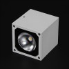 FAGONIE LED 2x7W IP54 Nástěnné venkovní svítidlo, materiál hliník, povrch tmavě šedá, sklo čiré, LED 2x7W, teplá 3000K, 1260lm, Ra80, 230V, IP54, tř.1, rozměry 108x108x115mm, svítí nahoru/dolů náhled 7