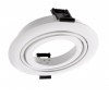 NOWA rám IR Podhledové bodové svítidlo, materiál hliník, povrch bílá, pro LED modul 31W, rozměry d=130mm, h=30mm, POUZE rámeček, LED modul SAMOSTANĚ náhled 1