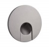 LOSIONE kryt R I Dekorativní kryt pro vestavné svítidlo do stěny, kruhové, materiál hliník, povrch bílá, detail kruhový výřez, rozměry d=78mm, do KU68 náhled 2