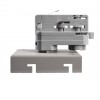 DERYL adaptér 3F, tříokruhový adapter pro napájení svítidel, 3x230V, materiál plast, barva bílá, rozměry 102x88x85mm. náhled 2