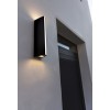 CAT Nástěnné venkovní svítidlo, těleso hliník, povrch šedočerná difuzor plast opál, LED 14W, 870lm, teplá 3000K, Ra80, 230V, IP54, tř.1, rozměry 300x87,5x66mm, svítí plošně, nahoru/dolů náhled 6