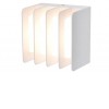 EXTREMUS 14,5W, IP54 Nástěnné venkovní svítidlo, těleso hliník, povrch bílá, dif plast opál, LED 14,5W, 700lm, teplá 3000K, 230V, IP54, tř.1, rozměry 110x110x74mm. náhled 1