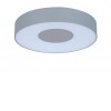 BULOS Stropní venkovní svítidlo, těleso hliník, povrch šedá, difuzor plast opál, LED 16,5W, 950lm, teplá 3000K, Ra80, 230V, IP54, tř.1, rozměry d=263mm, h=45mm náhled 1