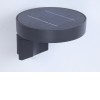 SOLAR DIW 2W PIR Nástěnné svítidlo plast šedá, PIR senzor pohybu záběr 120°, čas 30s, dosah 6m, LED 2W, 200lm, neutr 4000K, Ra80, napájení solární panel, baterie svítí 2h nebo 130 zap/vyp, IP44, 175x125x160mm náhled 2