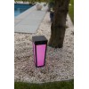 SINTI 8,4W PIR TUYA Solar Solární svítidlo, PIR, hliník černá mat, dif sklo opál, smart Tuya, Bluetooth, LED 8,4W, 900lm, mob. tel. CCT nastav. teplota teplá 2700K-denní 6500K, RGB, stmív, IP44, 122x484x122mm, bodec. náhled 2