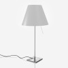 COSTANZIA-LADY Stolní lampa, základna hliník, pro žárovku 1x12W, E14, 230V, IP20, tř.2. rozměry h=510mm, klip pro uchycení do desky součástí belení, pouze základna, stínítko dodáváno samostatně náhled 3