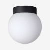 POLARIS S LED Stropní, přisazené svítidlo, základna hliník, povrch bílá, difuzor triplex sklo opál, LED 4,9W, teplá 3000K, 730lm, 230V, do koupelny IP44, tř.1, rozměry 200x140x210mm náhled 3