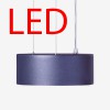 ELIOS LED Závěsné svítidlo, základna hliník, povrch bílá, difuzor sklo akrylát opál, LED 14,2W, 1440lm, teplá 3000K, 230V, IP20, tř.1, rozměry 220x85mm, vč lankového závěsu l=1500mm lze zkrátit náhled 2