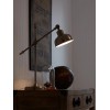 OLD LIVE stolní VÝPRODEJ Stolní lampa, těleso kov, povrch imitace černé, zašlé stříbro, zašlá antik, pro žárovku 1x60W, E27, 230V, IP20, h=560mm náhled 3