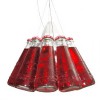 CAMPARI LIGHT S Závěsné svítidlo stínítko je tvořeno řetězcem lahviček s nápojem CAMPARI, 1x75W, PAR30, E27, 230V, IP20, d=230mm, závěs l=1500mm-4500mm lze zkrátit náhled 1