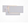 HERBA WL 12W Nástěnné svítidlo, nepřímé svícení, těleso kov, povrch bílá, LED 12W, 550lm, teplá 3000K, rozměry 260x125x55mm. náhled 1