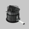 HUMILY BI 7W Stropní podhledové bodové svítidlo, těleso kov a plast, povrch černá, LED 7W, 390lm, teplá 3000K, 230V, IP20, tř.2, rozměry d=62mm, h=70mm. náhled 3
