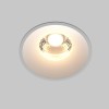 HUTAT BI 12W Stropní podhledové bodové svítidlo, těleso kov, povrch černá, LED 12W, 910lm, teplá 3000K, 230V, IP20, tř.2, rozměry d=80mm, h=60mm. náhled 4