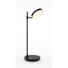 JANITO TL 8W Stolní lampa, nastav. směr svícení, těleso kov, povrch černá, difuzor plast opál, LED 8W, 418lm, teplá 3000K, stmívání, 230V, IP20, tř.3, rozměry d=160mm, h=470mm. náhled 1