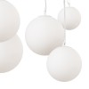 INFERO HL II 5x40W, E14 Závěsné svítidlo, základna kov, povrch bílá, difuzor sklo opál, pro žárovku 5x40W, E14, 230V, IP20, tř.1, rozměry 1050mm, vč závěs kabelu l=1100mm, lze zkrátit. náhled 2