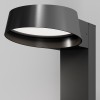 TEREZ FL 12W IP54 Sloupkové venkovní svítidlo, těleso kov, povrch černá grafit, difuzor sklo opál, LED 12W, 850lm, teplá 3000K, Ra80, 230V, IP54, rozměry 162x650x238mm, svítí dolů. náhled 2