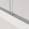 USTO HL 40W Závěsné svítidlo, těleso kov, povrch bílá, difuzor plast opál, LED 40W, 3040lm, neutrální 4000K, Ra90, 230V, IP20, tř.1, rozměry 1200x33mm, vč závěs lanka l=2800mm, lze zkrátit. náhled 3