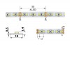 LED pásek 12V, 14,4W/M, 120LED/m, 1190LM, 3000K VÝPRODEJ LED pásek, 14,4W/m, teplá 3000K, 1190lm/m, Ra80, 12V, rozteč LED 8,5mm, 120LED/m, Ra90, rozměry w=10mm, l=5000mm, dělitelnost 3LED/25mm, cena za 1m náhled 7