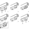 3F NAPÁJECÍ ADAPTER NORDIC ALUMINIUM Napájecí adapter, bílá, 3x230V/400V, 3x16A, pro lištový systém, NORDIC ALUMINIUM - GLOBAL TRAC - LIVAL, kompatibilní Eutrac náhled 2