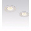 VERA LED 1x10W 3000K 800LM 230V IP20D=105mm Stropní, podhledové svítidlo, těleso hliník, povrch bílá, LED 1x10W, teplá 3000K, 800lm, 230V, IP20, rozměry d=105mm h=74mm náhled 6