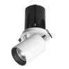 PHOEBE LED 1x30W 3000K 2890LM 230V IP20 TŘ.1 Stropní, podhledové svítidlo, velký úhel vyklopení 60°, základna hliník, povrch černá, LED 1x30W, teplá 3000K, 2890lm, vyzař. úhel 36°, 230V, IP20, tř.1, rozměry d=140mm h=160-263mm náhled 4