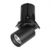 PHOEBE LED 1x30W 3000K 2890LM 230V IP20 TŘ.1 Stropní, podhledové svítidlo, velký úhel vyklopení 60°, základna hliník, povrch černá, LED 1x30W, teplá 3000K, 2890lm, vyzař. úhel 36°, 230V, IP20, tř.1, rozměry d=140mm h=160-263mm náhled 1