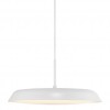 KERAN S Závěsné svítidlo, těleso kov, povrch bílá mat, difuzor plast opál, LED 22W, 1600lm, teplá 2200-2700K dim to warm, Ra80, stmív TRIAC, 230V IP20, d=365mm, vč záv kabelu s text úpletem l=2000mm, lze zkr náhled 1