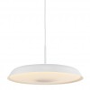KERAN S Závěsné svítidlo, těleso kov, povrch bílá mat, difuzor plast opál, LED 22W, 1600lm, teplá 2200-2700K dim to warm, Ra80, stmív TRIAC, 230V IP20, d=365mm, vč záv kabelu s text úpletem l=2000mm, lze zkr náhled 5