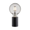 MARBLE 1x60W E27 IP20 Stolní lampa, základna leštěný mramor černá, pro žárovku 1x60W, E27, IP20, tř.1, rozměry 60x103mm, přívodní kabel l=1800mm náhled 1