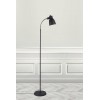 POTKURI FLOOR Stojací lampa, těleso kov, povrch černá, pro žárovku E27, max 25W, 230V, IP20, tř.2, h=1510mm, stínítko d=125mm, úhel otočení 360°, včetně vypínače kabelu s textilním úpletem - černobílá, l=1 náhled 8