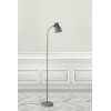 POTKURI FLOOR Stojací lampa, těleso kov, povrch černá, pro žárovku E27, max 25W, 230V, IP20, tř.2, h=1510mm, stínítko d=125mm, úhel otočení 360°, včetně vypínače kabelu s textilním úpletem - černobílá, l=1 náhled 9