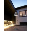 SADE 1x60W E27 VÝPRODEJ Stojací venkovní lampa, základna kov, stínítko kov galvanizovaná ocel s otvory, pro žárovku 1x60W, E27, A60, 230V, IP44, tř.2, rozměry 350x1290-1650mm, přívodní kabel 5000mm náhled 2