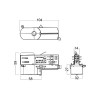 3F NAPÁJECÍ ADAPTER PULSE DALI NORDIC ALUMINIUM Napájecí adapter svítidla, PULSE DALI, černá, 3x230V/400V, 3x10A, 100N, pro třífázový lištový systém NORDIC ALUMINIUM - GLOBAL TRAC - LIVAL náhled 5