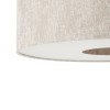 AKCIA FL I 1x25W E27 Stojací pokojová lampa, těleso kov, povrch béžová, stínítko textil béžová, difuzor plast opál, pro žárovku 1x25W, E27, 230V, IP20, rozměry d=650mm, h=2200mm, vypínač na kabelu. náhled 3