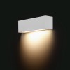 HERTA NXS Nástěnné svítidlo, těleso kov, povrch bílá, pro žárovku 1x40W, E14, 230V, IP20, tř.1, rozměry 50x70x260mm, svítí dolů náhled 1