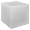 BERENIE Cube Záhradní venkovní svítidlo, základna kov, difuzor plast PE opál, pro žárovku 1x60W, E27, 230V, IP44, tř.1, rozměry 600x600x600mm, vč napájecího kabelu l=3000mm náhled 1