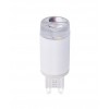 BULB LED žárovka G9, 3W Žárovka G9, materiál keramika, povrch bílá, krycí plast čirý, LED 3W, neutrální 4000K, 310lm, 230V, IP20, tř.1, rozměry d=210, h=52mm náhled 1