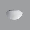 AURA 1 IN-12DU2/040 Stropní svítidlo, základna plast, povrch bílá, difuzor sklo triplex opál, pro žárovku 1x60W, E27 A60, 230V, do koupelny IP43, tř.2, "F" d=220mm, h=110mm, úchyt skla klapky