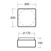 033, LINA 1NÁHRADNÍ SKLO NÁHRADNÍ SKLO, difuzor pro svítidlo, materiál sklo, triplex opál mat, pro svítidlo, d=220mm náhled 2